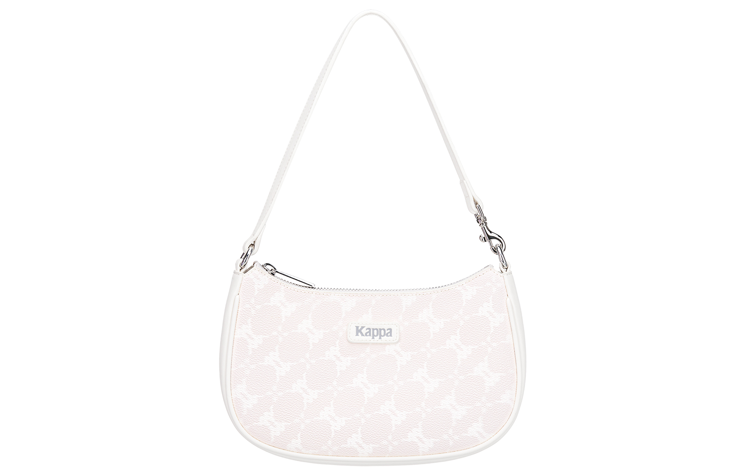 Kappa Fashionable universal handheld underarm bag, matte purse, classic one-shoulder bag, Korean style