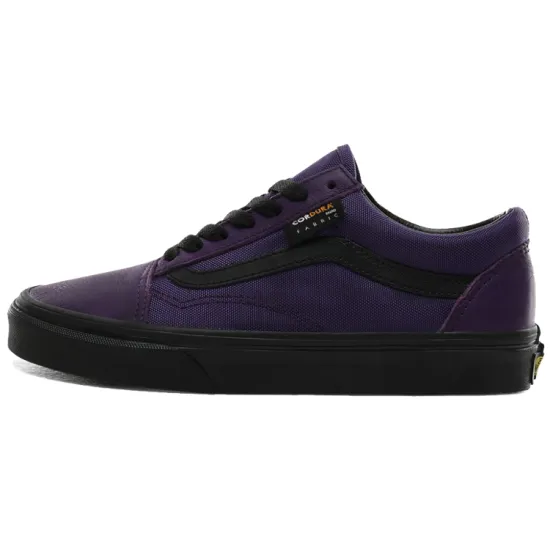 Vans Old Skool Skateboarding Shoes Unisex Low-top Black/purple
