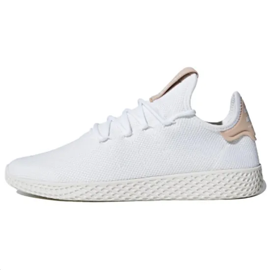 Adidas Originals Pharrell X Adidas Tennis Hu V2 Tennis Shoes Men Low-top White/gray/pink