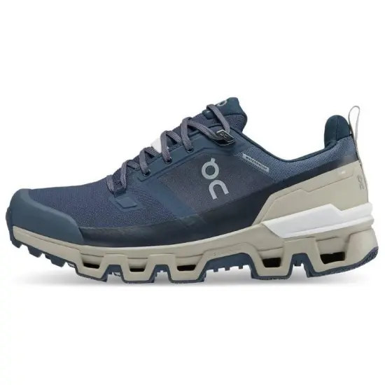On Running Cloudwander Waterproof Navy Desert Women's