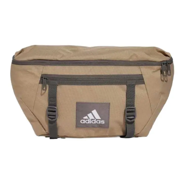 Adidas Polyester Crossbody Fanny Pack Regular Unisex Khaki