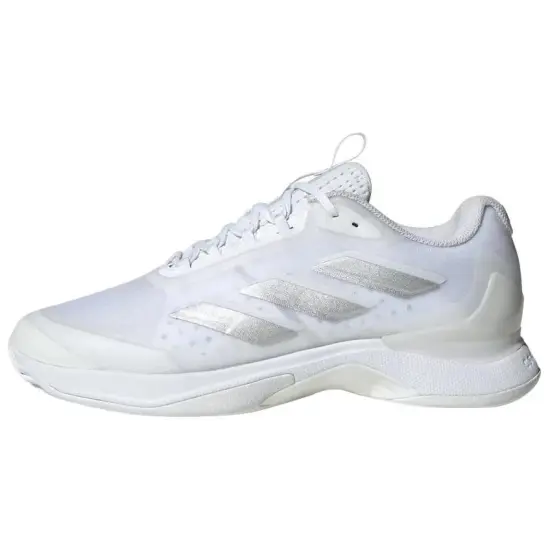 Adidas Avacourt 2 Cloud White Silver Metallic Grey Women's