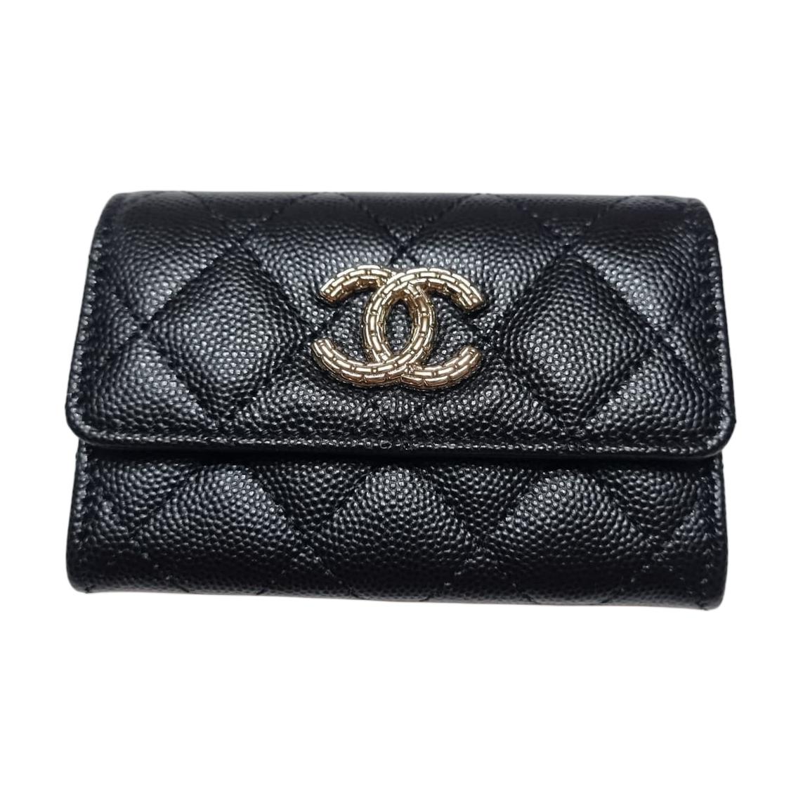 Женский картхолдер Chanel (черный)