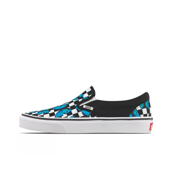 Vans Slip-on Skateboarding Shoes Unisex Low-top Blue