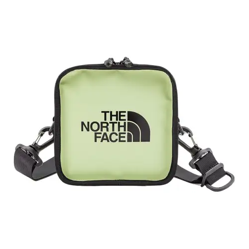 THE NORTH FACE 2.5L One Shoulder Crossbody Outdoor Bag Polyester Money Grass Green Unisex