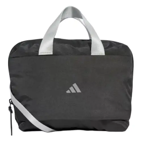 Adidas Recycled Nylon Shoulder Bag, Crossbody Bag, Handbag Regular Unisex Carbon Gray & Black