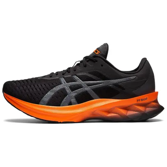 Asics Novablast 'Black Marigold Orange'