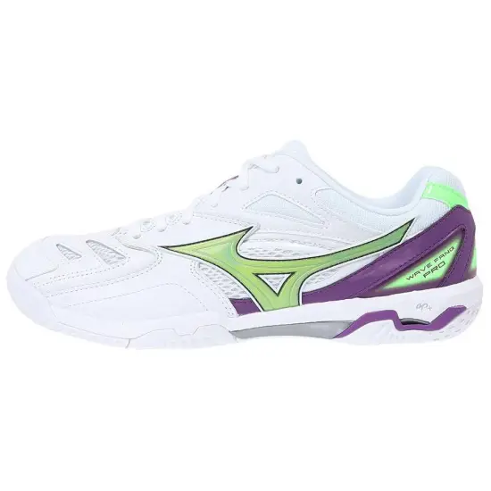 Mizuno Wave Fang Pro 'White Green Purple'
