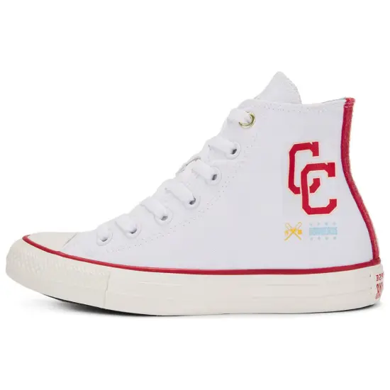 Converse Chuck Taylor All Star Anti-Slip Wear-Resistant High-Top Canvas Shoes Unisex White