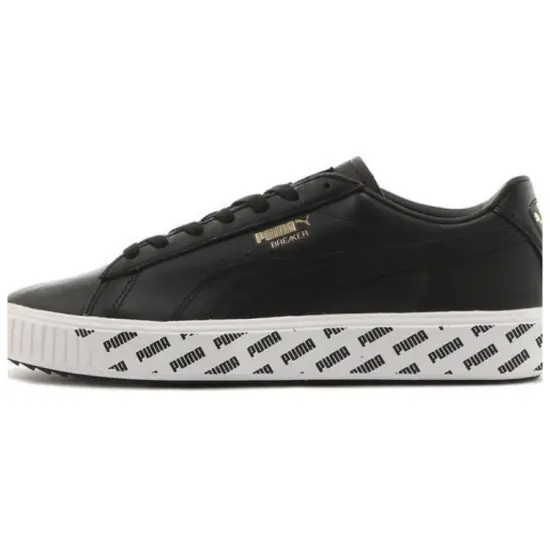 PUMA Court Breaker Skateboarding Shoes Unisex Low-top Black