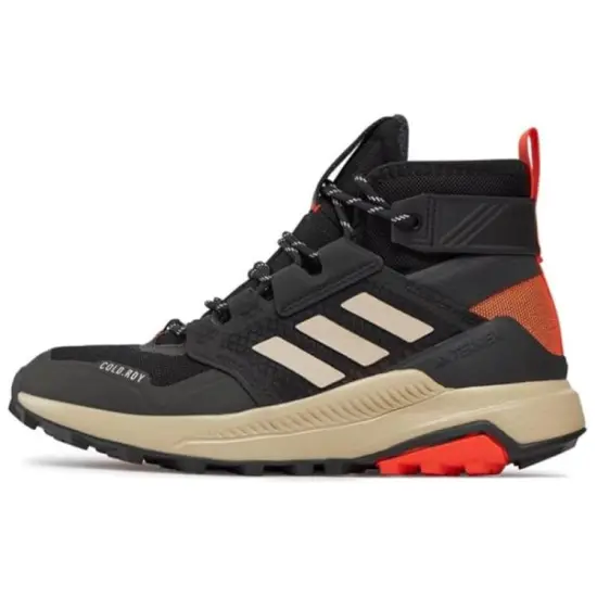 Adidas Terrex Trailmaker Outdoor Shoes Women's Mid-Top Black Orange