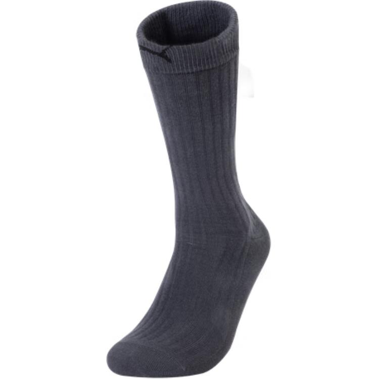 PUMA Knee High Socks Men’s 1 Pack Black Gray