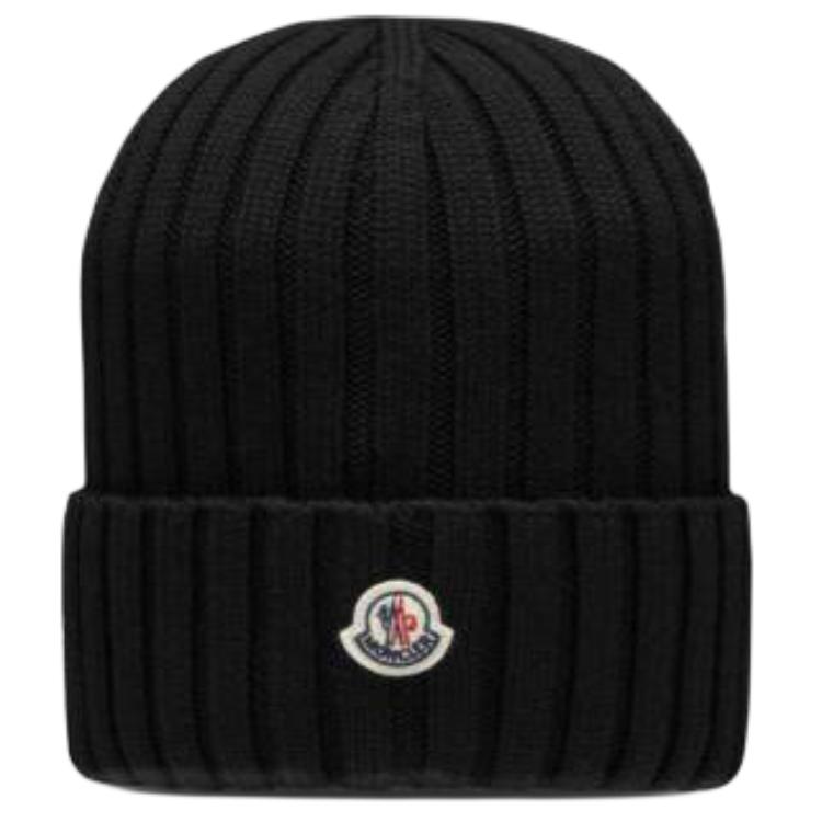 Шапка Moncler (черная)