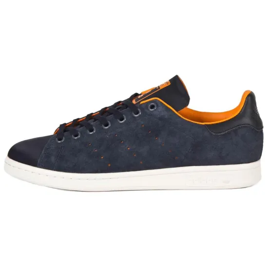Adidas Originals Stan Smith Skateboard Shoes Unisex Low-Top Gray Blue