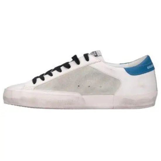 Golden Goose Super-Star Skateboard Shoes Men Low-Top White