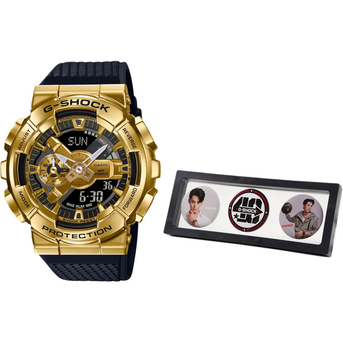 CASIO Men Full Metal Series Gold Watch