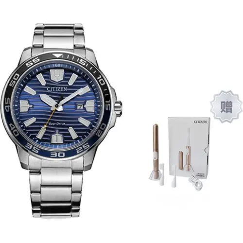 CITIZEN Ecology Drive Collection Light Powered Quartz Movement Stainless Steel Strap Watch