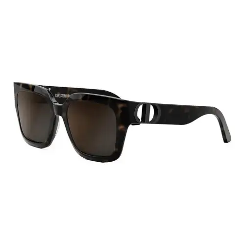 DIOR Irregular Shape Sunglasses Unisex Tortoiseshell
