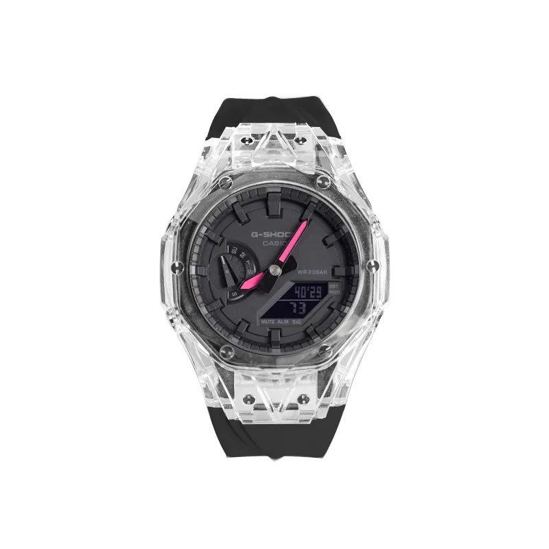 CASIO Unisex Liquid Crystal/Analog Dual Display Series 48.5mm Black Watch