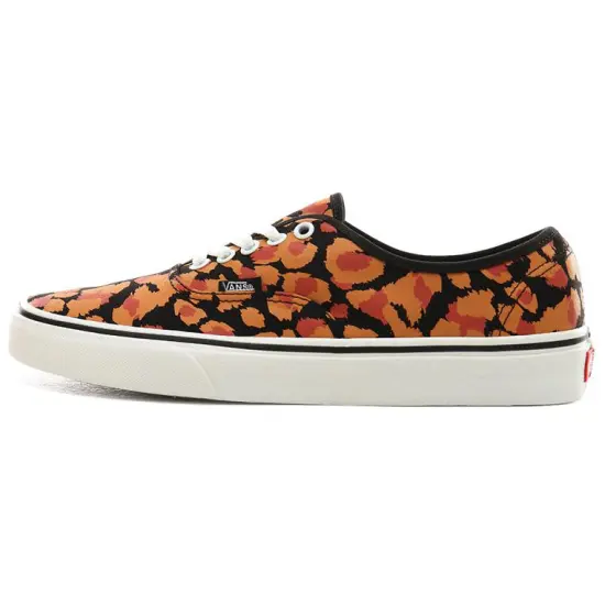 Vans Authentic Skateboarding Shoes Unisex Low-top Black/Red