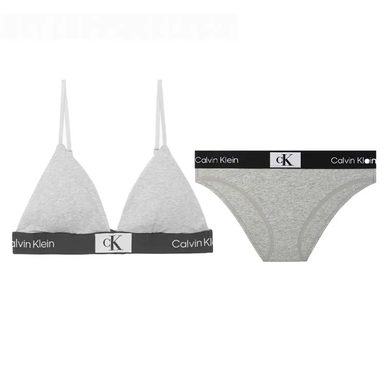 CALVIN KLEIN Underwear Set Women's Gray