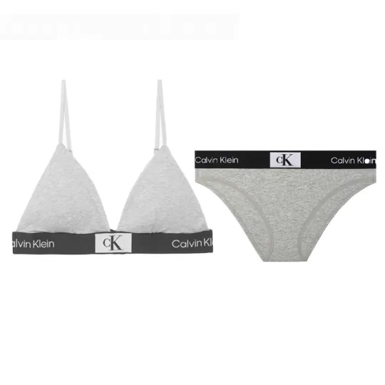 CALVIN KLEIN Underwear Set Women's Gray