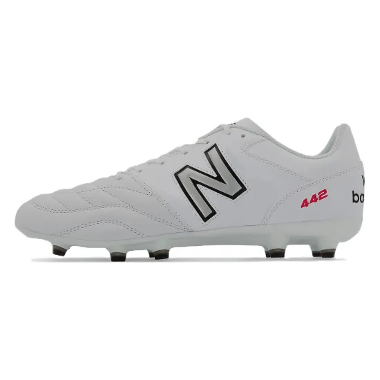 New Balance 442 V2 Team Soccer Shoes Unisex Low-Top White