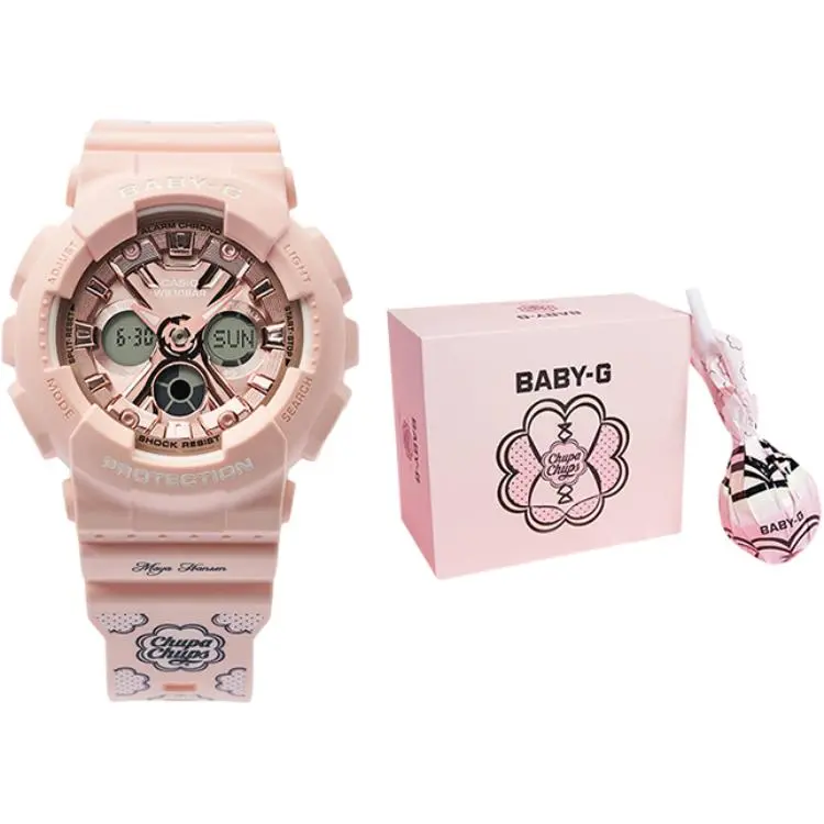CASIO Women's BABY-G Pink Watch BA-130-4APRC