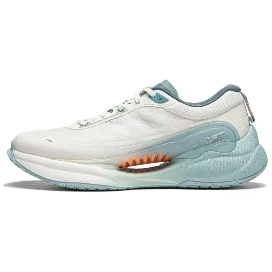 LINING Soft COOL Casual Shoes Men Low-Top Ivory/Knight Blue