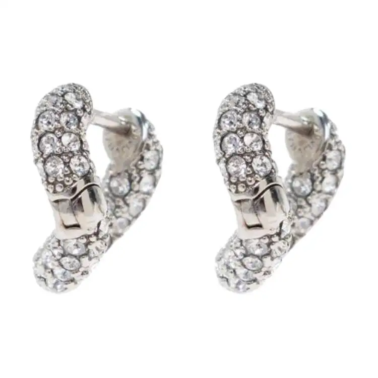Balenciaga Crystral-Embellished Earrings