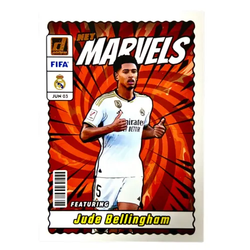 PANINI Panini Bellingham Real Madrid Real Madrid period Durex Marvel series large-scale character comic star card card pass sports card single pack