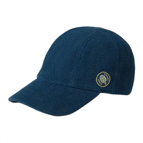 Hermès Pre Owned 10s Davis Logo patch Baseball Cap