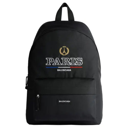 Balenciaga Explorer Nylon Blend Backpack Women's Black