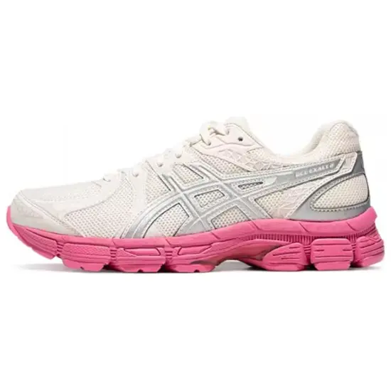 Asics Gel-Exalt 2 Running Shoes Women's Low-Top Ecru/Silver/Pink