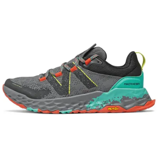 New Balance Fresh Foam Hierro Running Shoes Men Low-top Grey/Green/Red