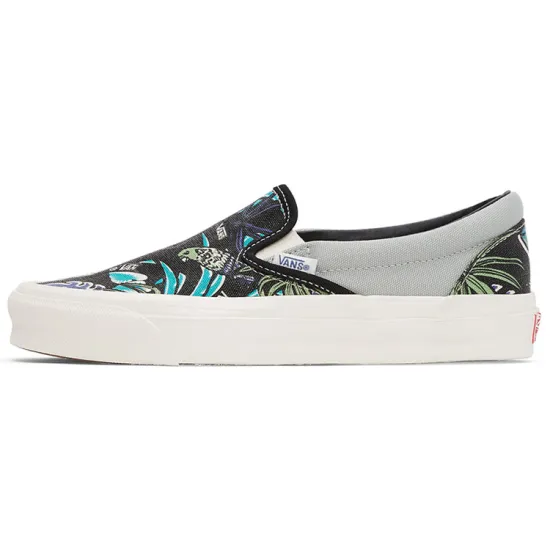 Vans Slip-On OG Classic LX 'Parrot Hawaiian - Black'