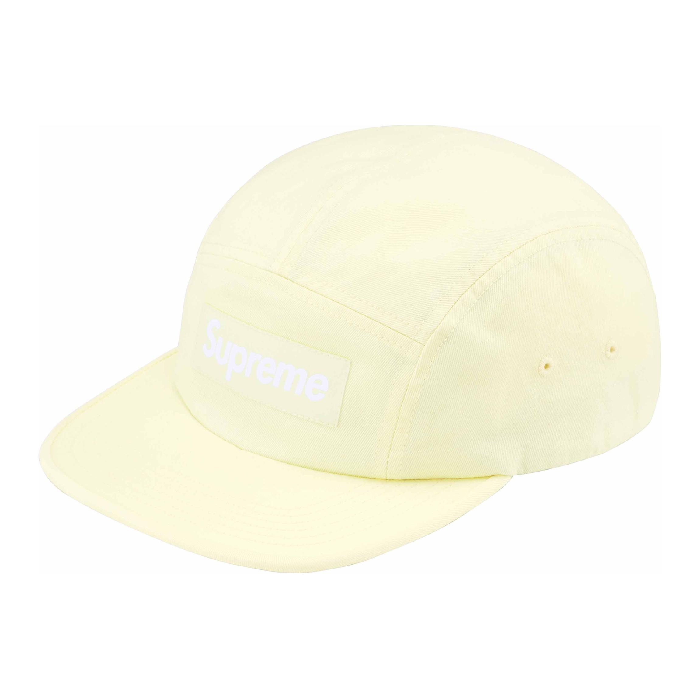 кепка Supreme SS24 WEEK16 Washed Chino Twill Camp Cap (желтая)