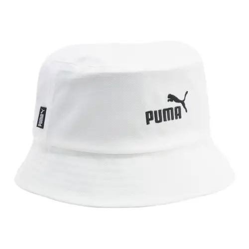 PUMA Cotton Bucket Hats Unisex White