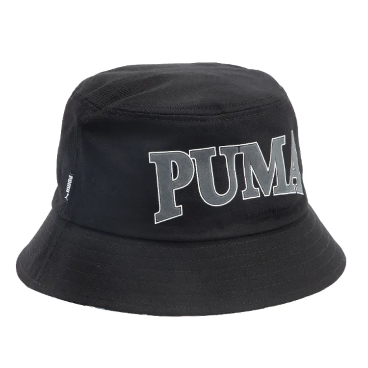 PUMA Cotton Bucket Hats Unisex Black