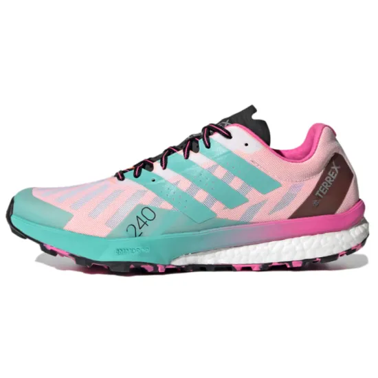 Adidas Terrex Speed Ultra Trail Acid Mint Screaming Pink Women's