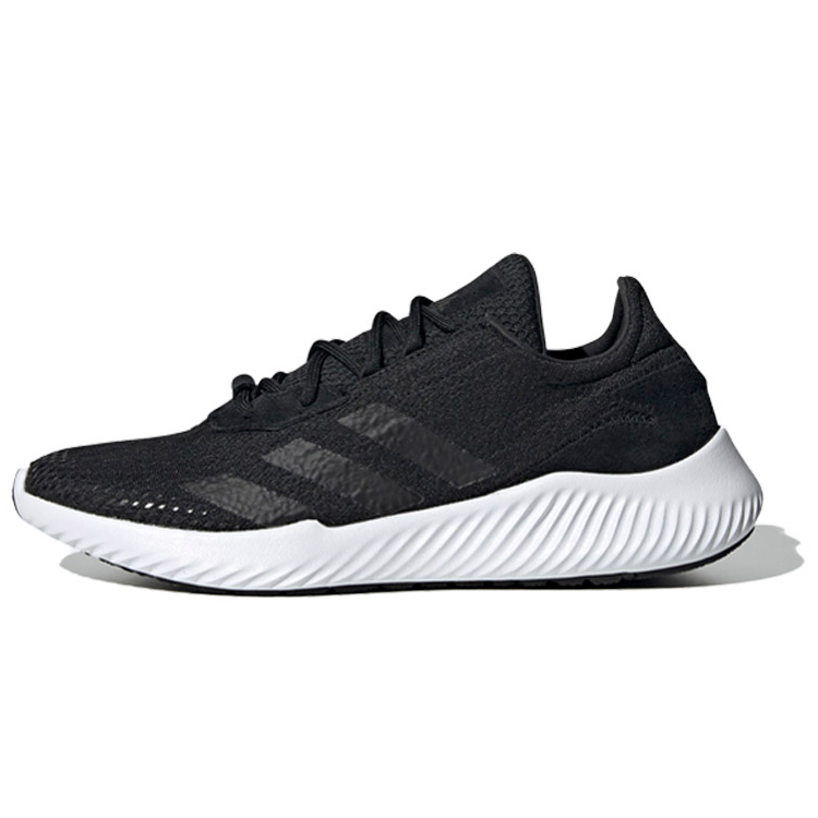 Adidas PREDATOR series trendy IC/IN anti-slip football shoes men's black and white