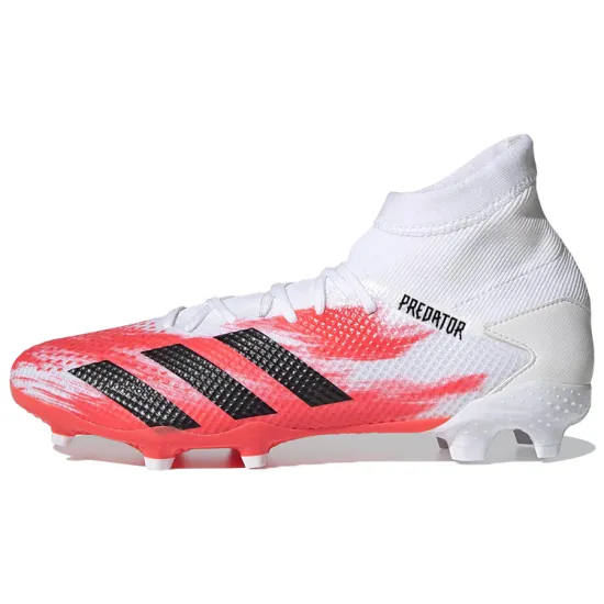 Adidas PREDATOR Series Football Shoes Men Mid-top White/Red
