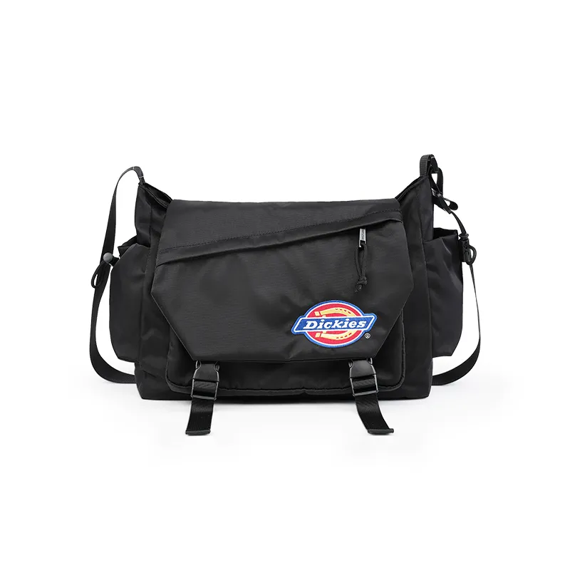 Dickies Textile, Polyester Messenger Bag Crossbody Bag Regular Unisex Black/Khaki