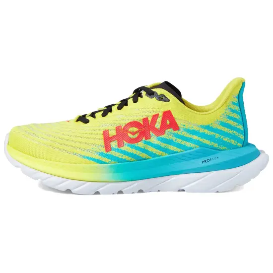 HOKA ONE ONE Mach 5 Evening Primrose Scuba Blue Women's