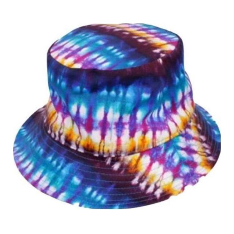 CELINE Printed Pattern Cotton Bucket Hats Men's Blue