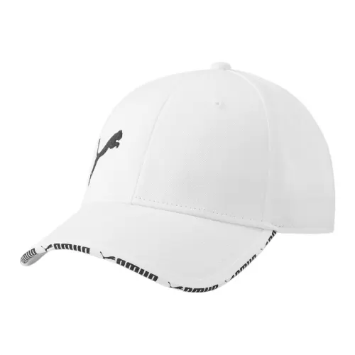 PUMA Cotton Baseball Caps Unisex PUMA White