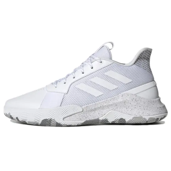 Adidas Runthegame Vintage Basketball Shoes Men Mid-top White/Gray