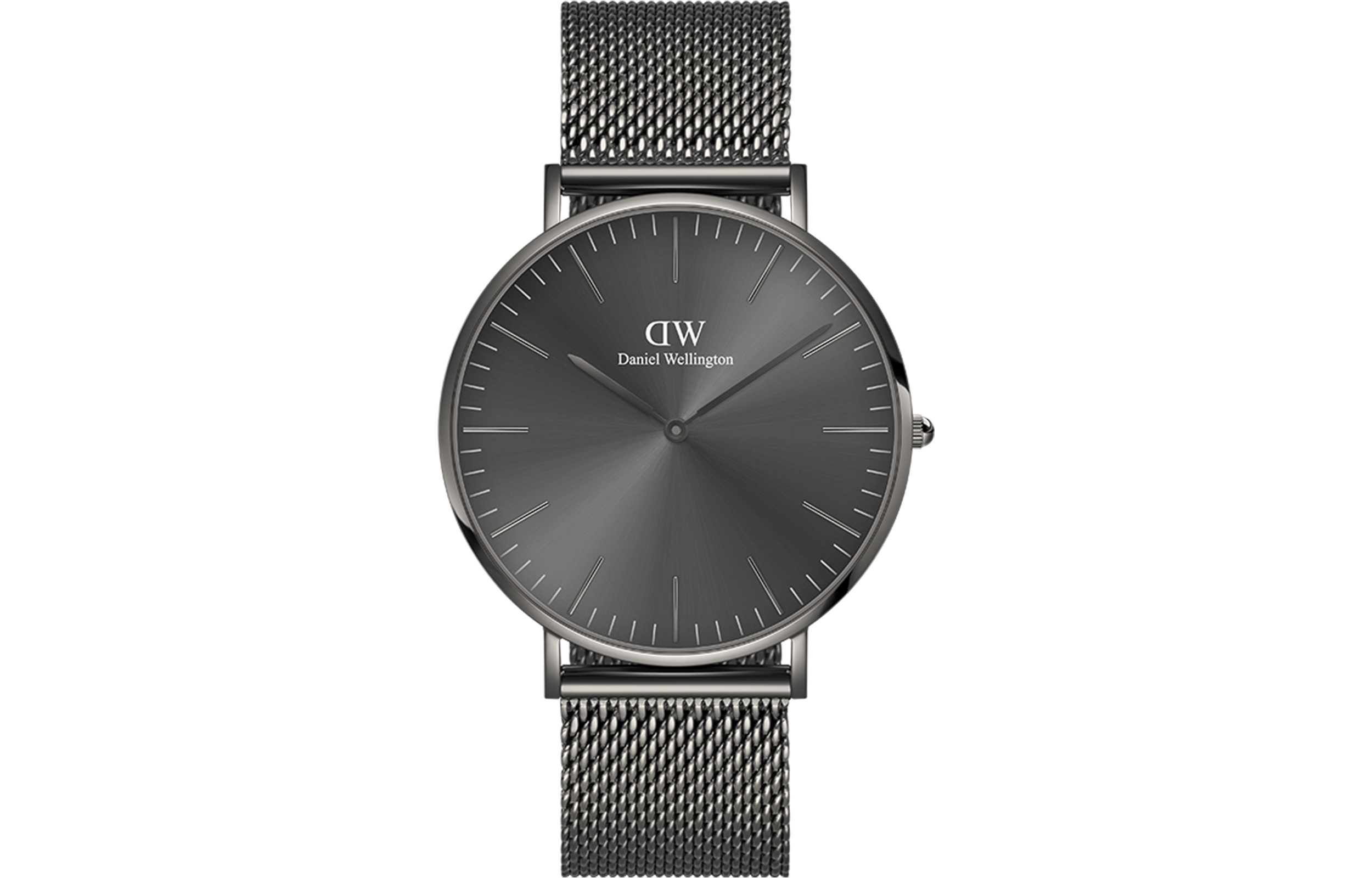 Daniel Wellington Daniel Wellington CLASSIC series watch quartz movement stainless steel strap space gray dial men's watch trendy versatile dw watch