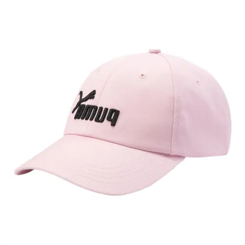 PUMA Cotton, Polyester Baseball Caps Unisex Pink