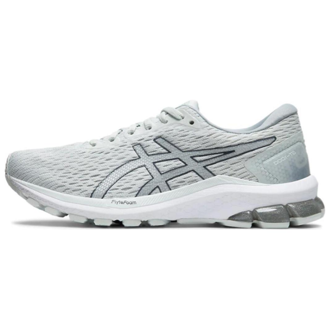 Женские кроссовки ASICS GT-1000 9 (бело-серые)